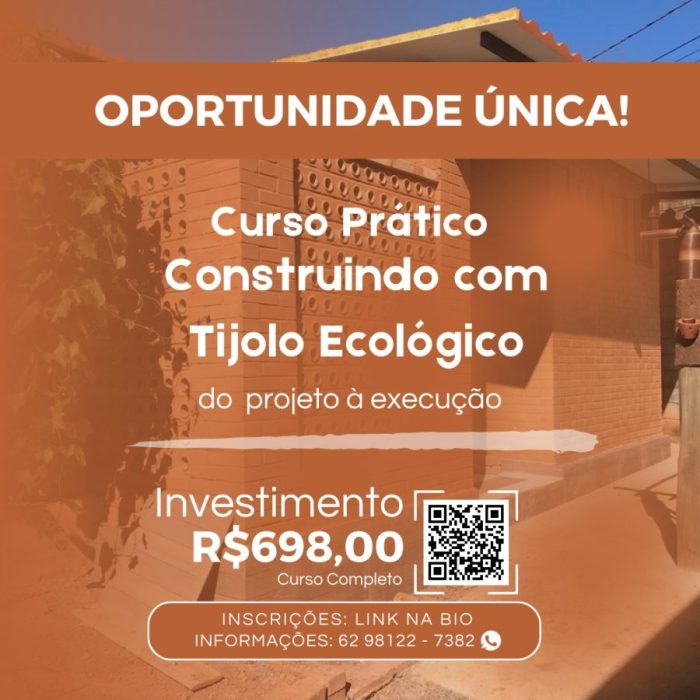 Curso Prático Construindo com Tijolo Ecológico